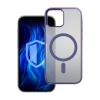 3mk Frosty MagCase Purple Case for Apple iPhone 12/12 Pro - purple