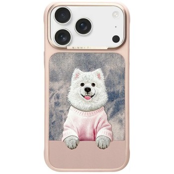 Nimmy Gentle Pets Series Dog MagSafe case for iPhone 17 Pro - pink