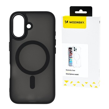 Wozinsky Fashion Case MagSafe for Samsung Galaxy S25+ - black Wozinsky Fashion Case MagSafe for Samsung Galaxy S25+ - black