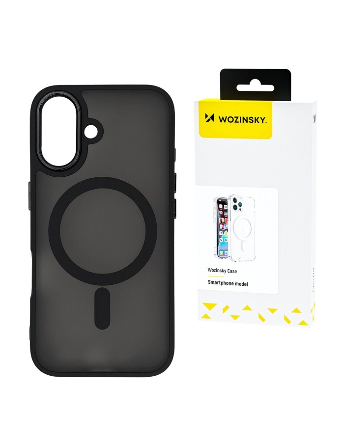 Wozinsky Fashion Case MagSafe for Samsung Galaxy S25+ - black Wozinsky Fashion Case MagSafe for Samsung Galaxy S25+ - black