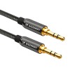 Wozinsky universal mini jack cable 2x AUX cable 1.5 m black Wozinsky universal mini jack cable 2x AUX cable 1.5 m black