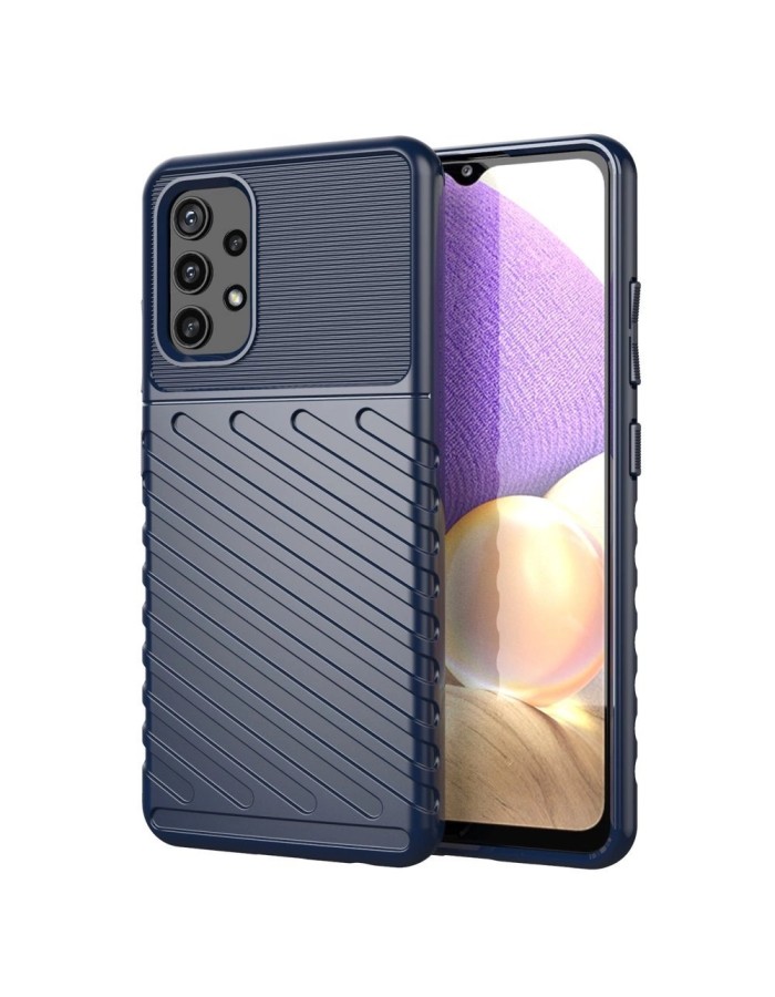 Thunder Case Flexible Tough Rugged Cover TPU Case for Nokia 5.4 blue Thunder Case Flexible Tough Rugged Cover TPU Case for Nokia 5.4 blue