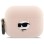 Karl Lagerfeld Silicone Chaupette Head 3D Case for AirPods Pro 3 - Pink
