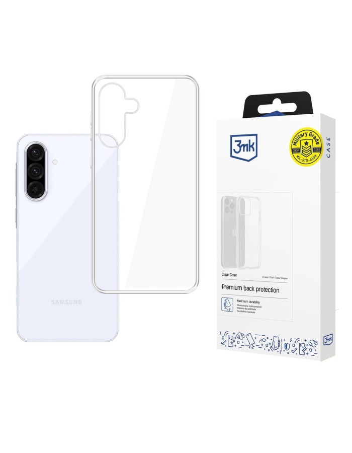 3mk Clear Case for Samsung Galaxy A36 5G - transparent