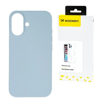 Wozinsky Silicone Case flexible silicone for Samsung Galaxy S25 Ultra - blue Wozinsky Silicone Case flexible silicone for Samsung Galaxy S25 Ultra - blue