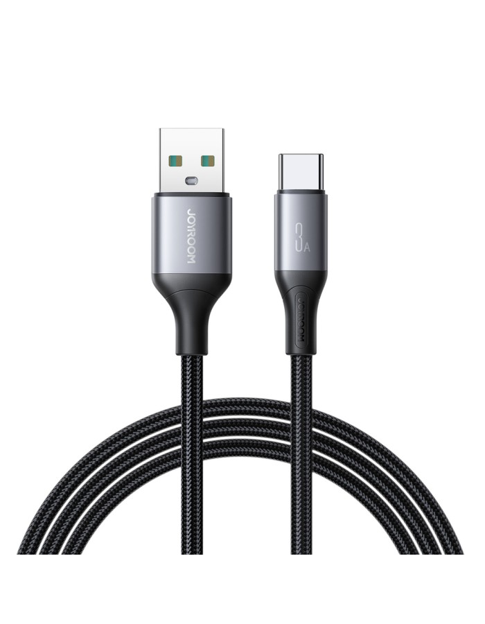 Joyroom S-A28 Flash Series 3A USB-A - USB-C cable 1m - black