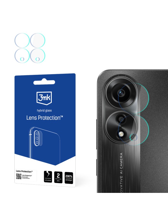 3mk Lens Protection™ hybrid camera glass for Oppo A78 5G