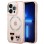 Karl Lagerfeld KLHMP14XHKCP iPhone 14 Pro Max 6.7 "hardcase pink / pink Karl &amp;amp; Choupette Aluminum Magsafe