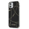 Guess GUHCP12SPCUCHBK iPhone 12 mini 5.4" black/black hardcase Gold Chain Collection Guess GUHCP12SPCUCHBK iPhone 12 mini 5.4" black/black hardcase Gold Chain Collection