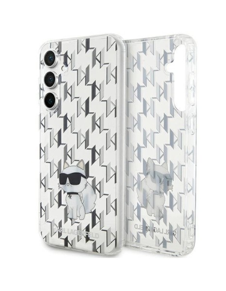 Karl Lagerfeld KLHCS23FEHNCMKLT S23 FE S711 transparent hardcase Monogram Choupette