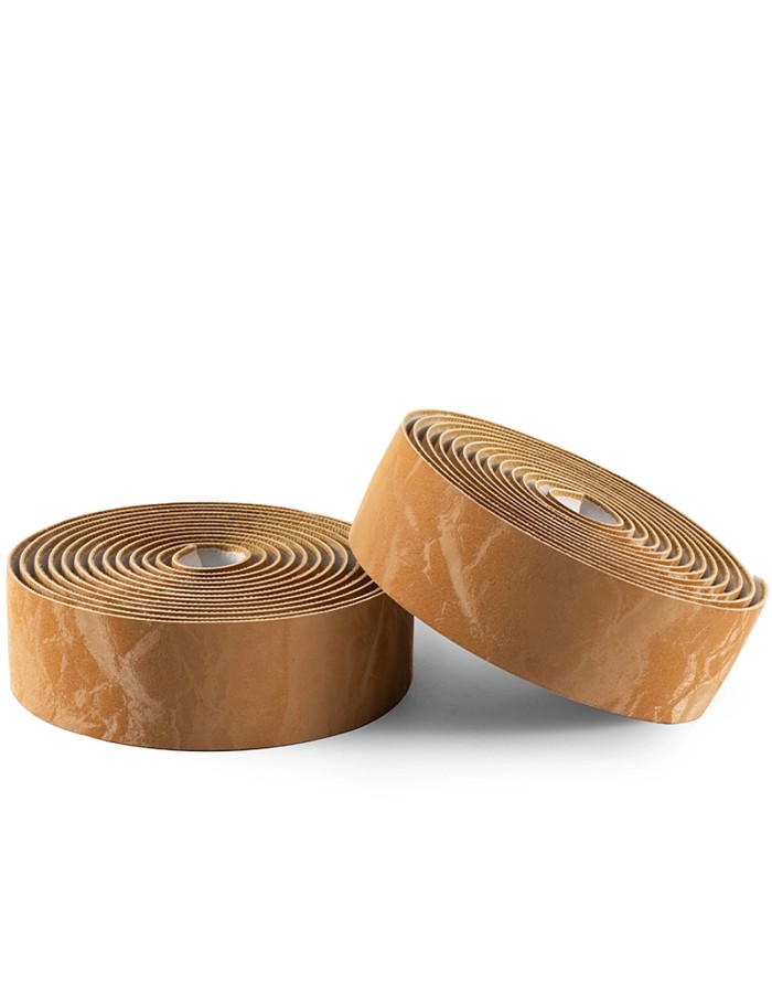 Rockbros PU Handlebar Tape "Velour" Pattern - Brown