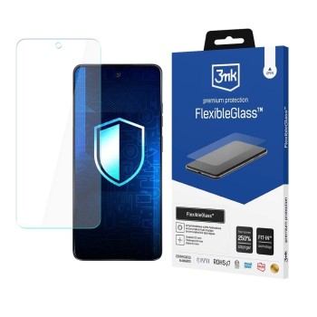 Tempered glass 3mk FlexibleGlass for Motorola Moto G24 Power Tempered glass 3mk FlexibleGlass for Motorola Moto G24 Power