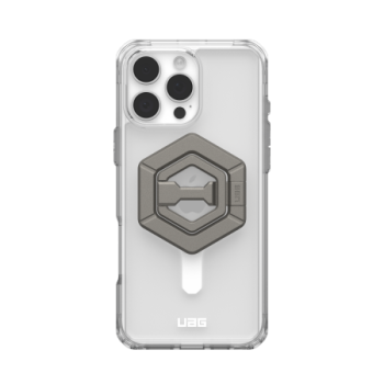 UAG Plyo Magsafe Case with Magnetic Ring Stand for iPhone 16 Pro Max - Titanium UAG Plyo Magsafe Case with Magnetic Ring Stand for iPhone 16 Pro Max - Titanium