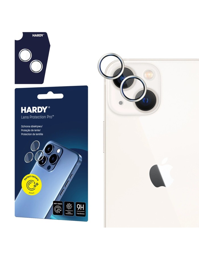 3mk HARDY Lens Protection Pro Glass for Apple iPhone 13 Mini / 13 - Silver
