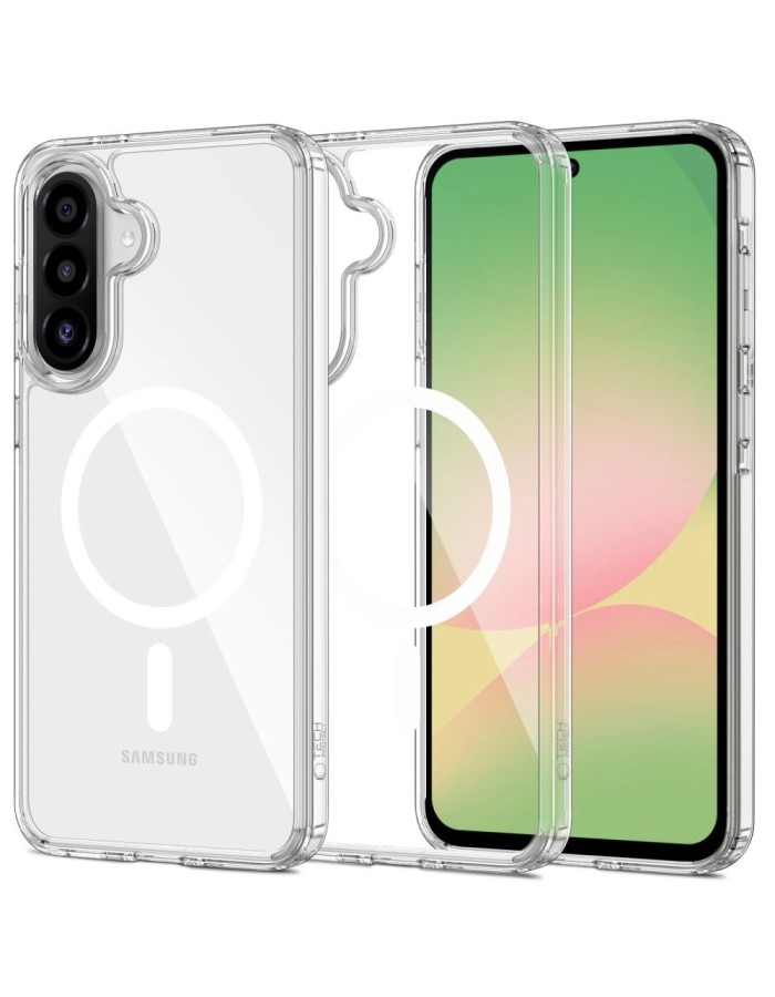 Tech-Protect FlexAir Hybrid MagSafe Case for Samsung Galaxy A56 5G - Transparent Tech-Protect FlexAir Hybrid MagSafe Case for Samsung Galaxy A56 5G - Transparent