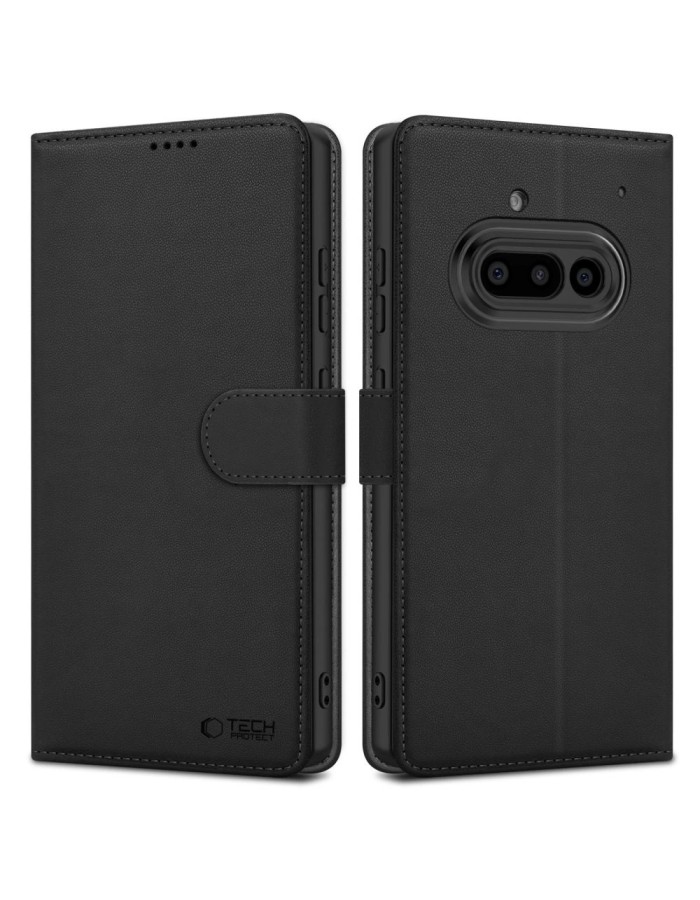 Tech-Protect Wallet Case for Nothing Phone 3A - Matte Black