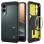 Spigen Tough Armor MagSafe Case for Samsung Galaxy S25 Edge - Green/Black