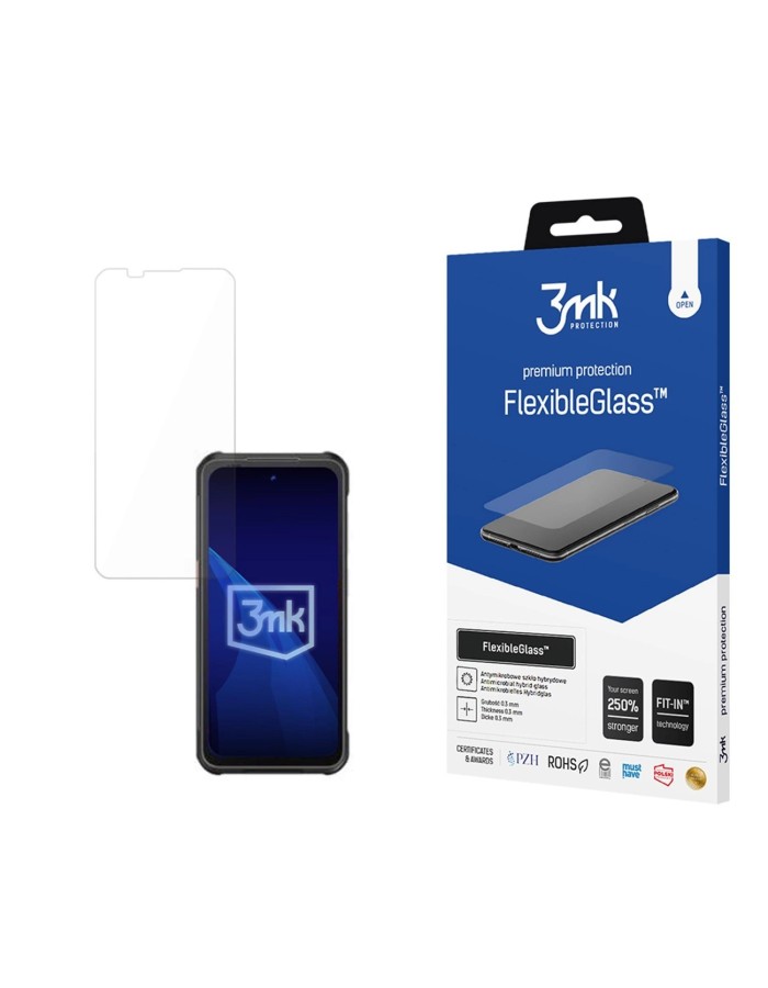 Hybrid glass 3mk FlexibleGlass for Rugged Phones P10