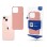 Case for iPhone 14 from the 3mk Matt Case series - pink