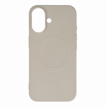 Liquid Silicone Case with MagSafe for Samsung Galaxy A56 5G - Beige
