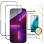Wozinsky Full Glue Tempered Glass 2-Pack for iPhone 17/16 Pro