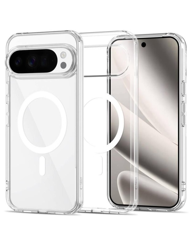 Tech-Protect FlexAir Hybrid MagSafe Case for Google Pixel 10 / 10 Pro - Transparent Tech-Protect FlexAir Hybrid MagSafe Case for Google Pixel 10 / 10 Pro - Transparent
