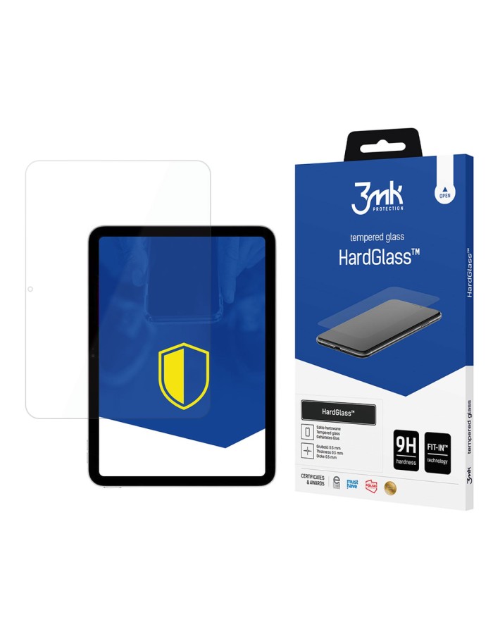 9H 3mk HardGlass™ glass for iPad 10 gen