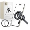 Tech-Protect N53 Car Air Vent Holder with MagSafe Rings - Black Tech-Protect N53 Car Air Vent Holder with MagSafe Rings - Black