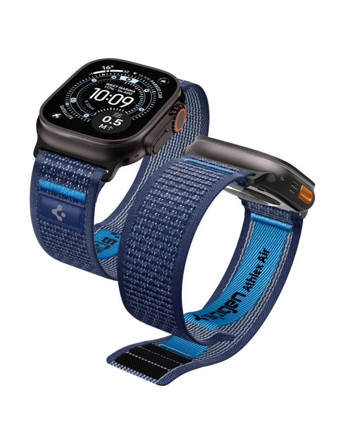 Spigen Athlex Air 2 Strap for Apple Watch (44 / 45 / 46 / 49 mm) - Navy Blue