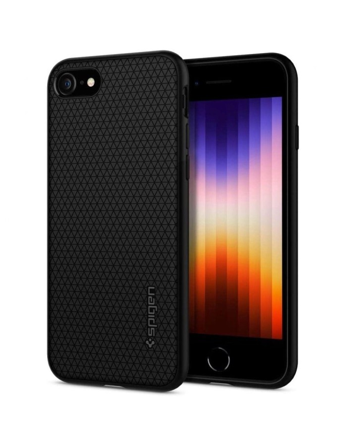 Spigen Liquid Air Case for iPhone 7 / 8 / SE 2020 / SE 2022 - Black Spigen Liquid Air Case for iPhone 7 / 8 / SE 2020 / SE 2022 - Black