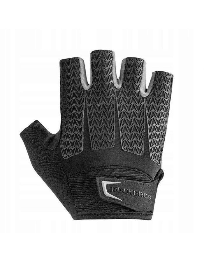 Rockbros S169BGR XXL cycling gloves with gel inserts - gray Rockbros S169BGR XXL cycling gloves with gel inserts - gray