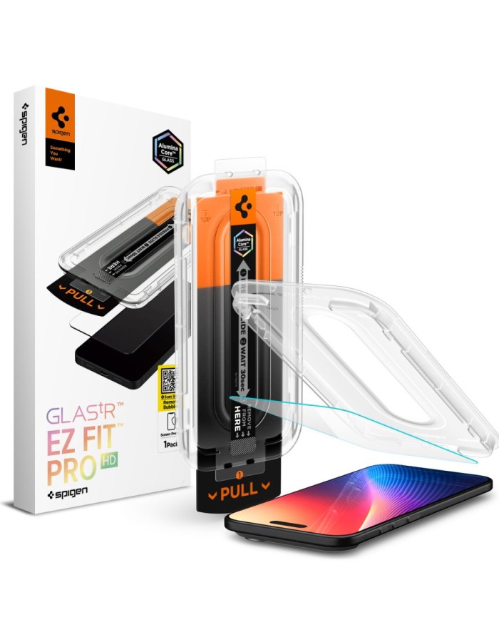 Spigen Glas.TR EZ Fit Pro Tempered Glass for iPhone 17 Air - Transparent Spigen Glas.TR EZ Fit Pro Tempered Glass for iPhone 17 Air - Transparent