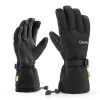 Qunature Finger Style Ski Gloves Size L - Black Qunature Finger Style Ski Gloves Size L - Black