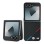BMW Carbon Tricolor Case for Samsung Galaxy Z Flip 6 - Black