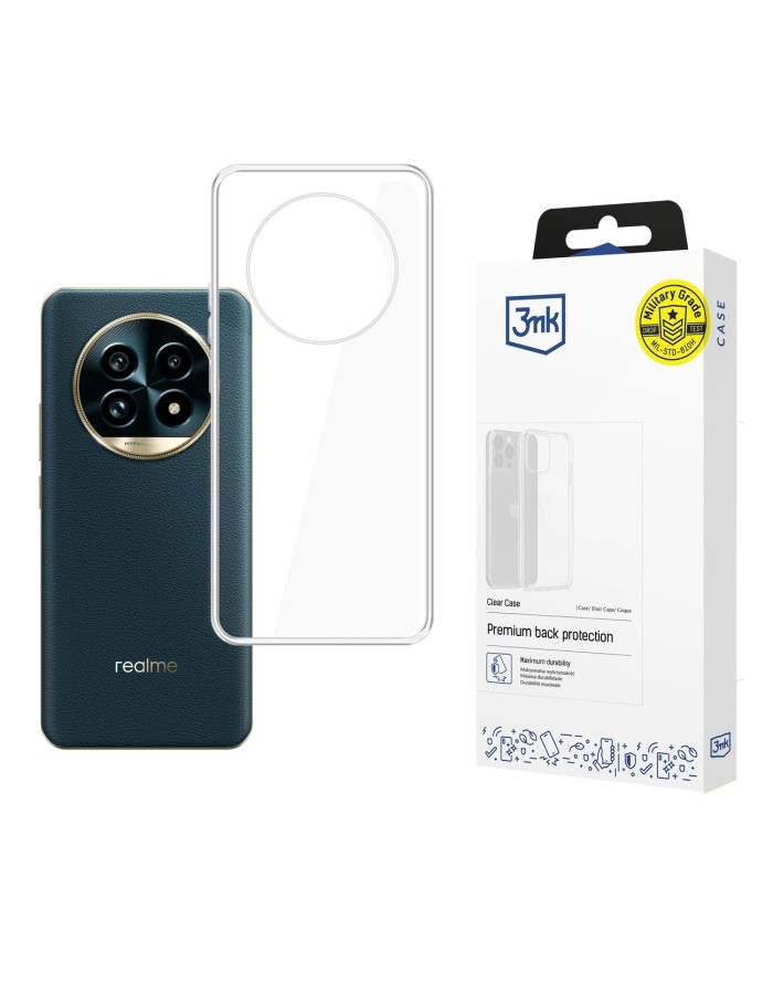 3mk Clear Case for Realme 13 Pro+ 5G / Realme 13 Pro 5G - transparent