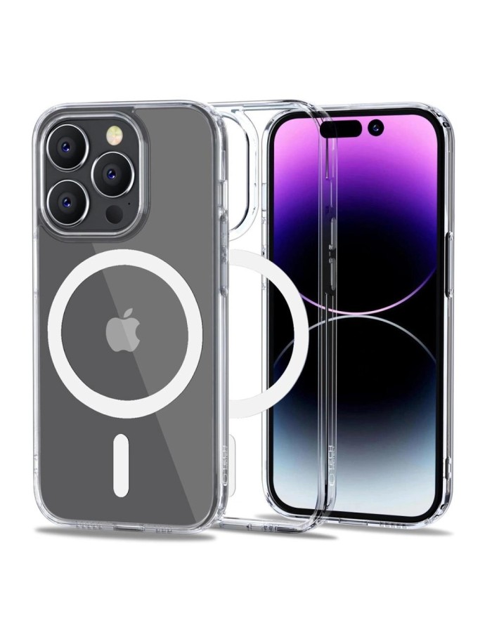 Tech-Protect FlexAir Hybrid MagSafe Case for iPhone 14 Pro Max - Clear