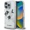 Karl Lagerfeld IML Sketched Graphic Case for iPhone 16 Pro - Clear