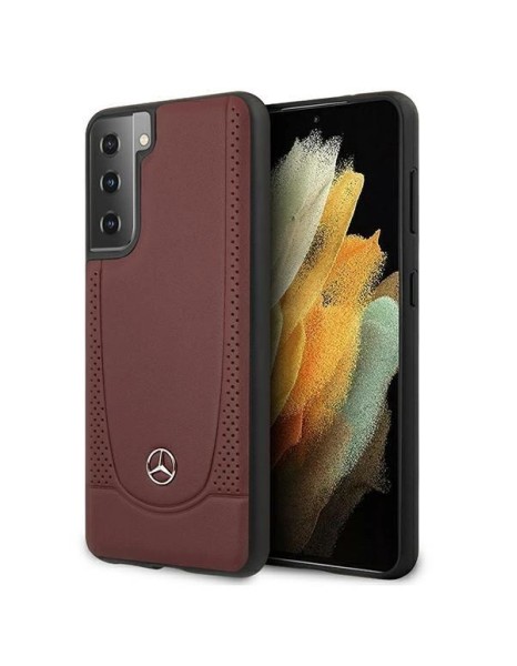 Mercedes Urban Line Case for Samsung Galaxy S21+ - Red