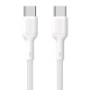 Dudao L9C 65W USB-C - USB-C Cable 1m - White