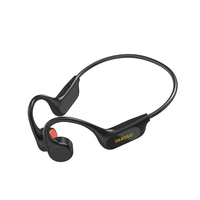 Dudao U22 Bluetooth 5.2 Bone Conduction Headphones with Headband - Black