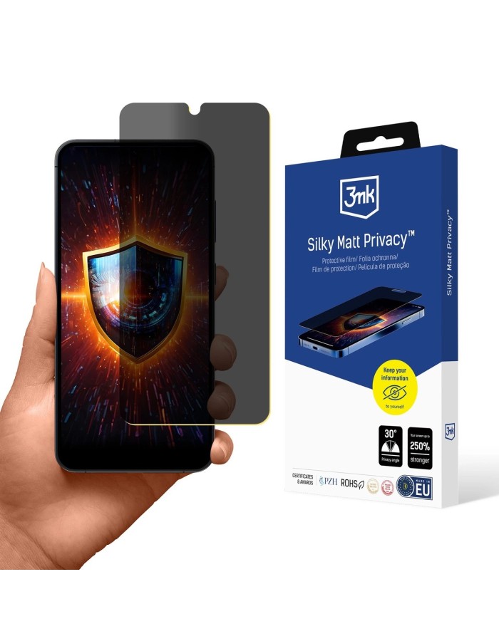 Privacy Film 3mk Silky Matt Privacy for Samsung Galaxy S25+