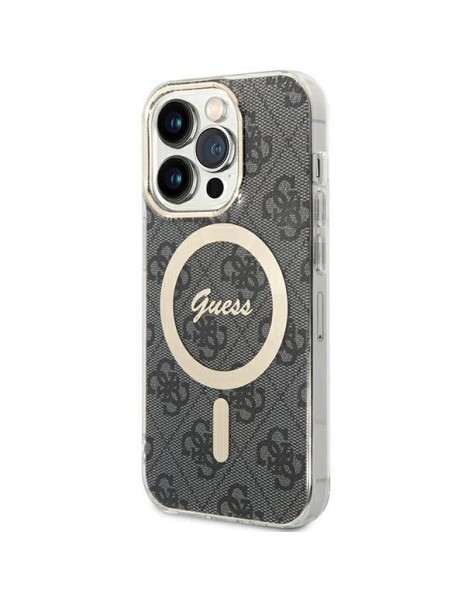 Guess IML 4G MagSafe case for iPhone 15 Pro - black