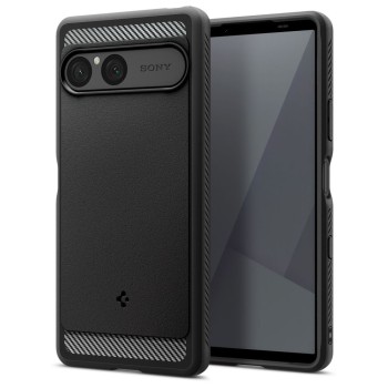 Spigen Rugged Armor Case for Sony Xperia 10 VII - Matte Black Spigen Rugged Armor Case for Sony Xperia 10 VII - Matte Black