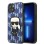 Karl Lagerfeld KLHCP13MPMNIKBL iPhone 13 6.1" hardcase blue/blue Monogram Ikonik Patch
