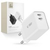 Tech-Protect C35W charger 2x USB-C PD 35W - white Tech-Protect C35W charger 2x USB-C PD 35W - white