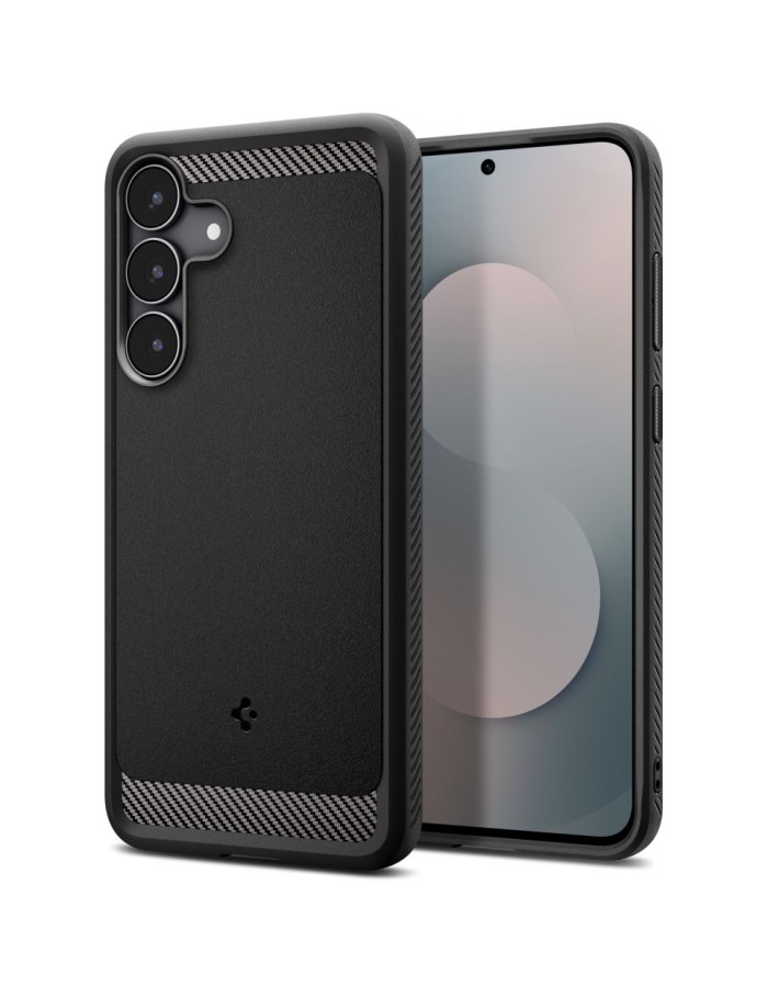 Spigen Rugged Armor Case for Samsung Galaxy S25 FE - Matte Black Spigen Rugged Armor Case for Samsung Galaxy S25 FE - Matte Black