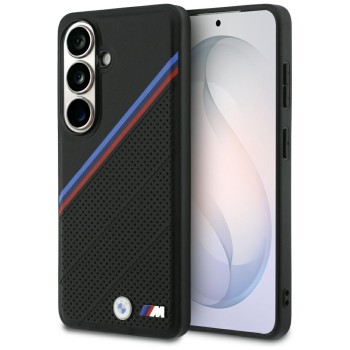 BMW Tricolor Metal Logo MagSafe Case for Samsung Galaxy S26 - Black BMW Tricolor Metal Logo MagSafe Case for Samsung Galaxy S26 - Black