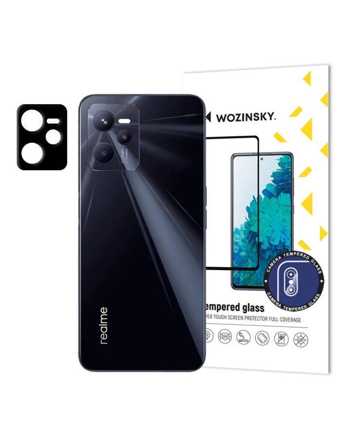 Wozinsky Full Camera Glass 9H Full Camera Tempered Glass for Realme C35 Wozinsky Full Camera Glass 9H Full Camera Tempered Glass for Realme C35
