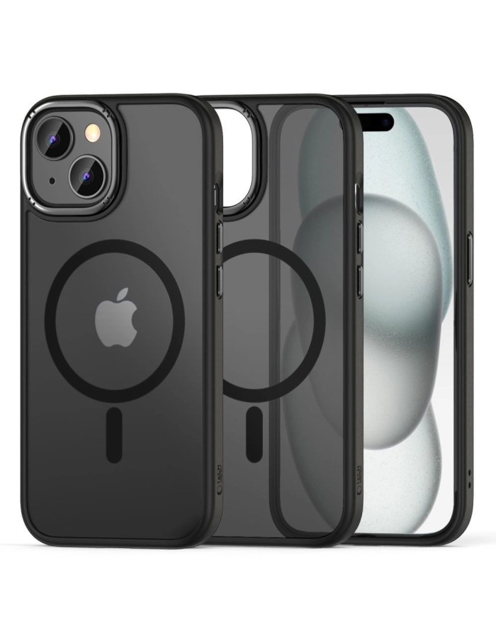 Tech-Protect MagMat 2 MagSafe iPhone 15 Case - Matte Black Tech-Protect MagMat 2 MagSafe iPhone 15 Case - Matte Black