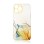 Marble Case for iPhone 12 Pro Max Gel Cover Orange Marble
